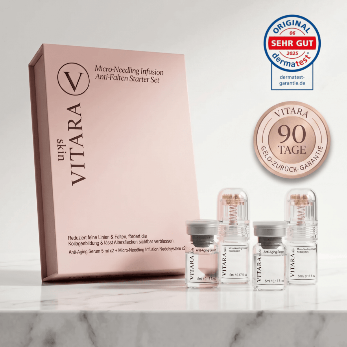 Vitara Skin – Micro-Needling Infusion Set für Zuhause - Vitara Skin | Micro-Needling Infusion für Zuhause!