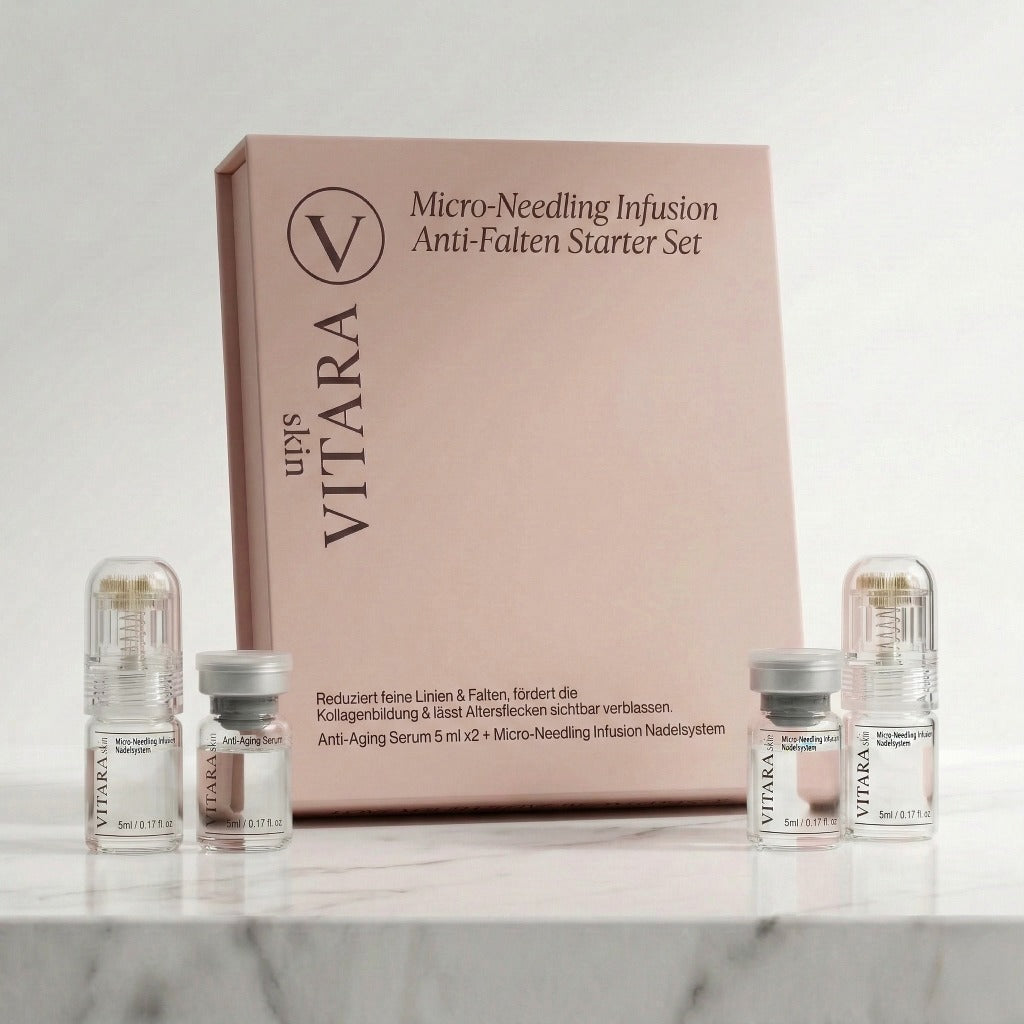 Anti-Falten-Starterset - VITARA Micro-Needling Infusion für zu Hause